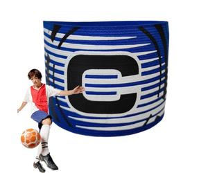 Réglage sans effort : notre bande de capitaine de football vous permet de | Captain Authority : affichez votre capitainerie sur le terrain avec un brassard de football ayant une lettre C. Gardez les