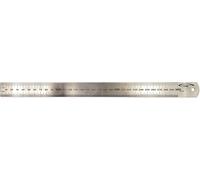 Règle 30 cm Acier-Réglet de Précision avec Double Graduation-Gravure Chimique et Thermique Durable-Lisibilité Parfaite-Reglet Incassable Metal-Traçage,Mesure-Outil Polyvalent