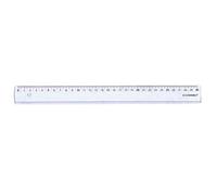 Règle 30 cm en plastique transparent
