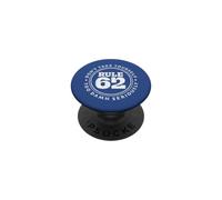 Règle 62 Donne drôle pour la sobriété PopSockets PopGrip Adhésif
