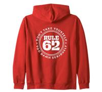 Règle 62 Donne drôle pour la sobriété Sweat à Capuche