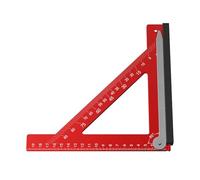 Règle à angle droit de 90 degrés pour menuisier en aluminium pour marquage précis des lignes droites