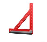 Règle à angle droit en alliage d'aluminium coudé à 90 degrés Règle triangulaire multifonctionnelle