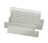 Règle à biscuits - Ensemble de 8 règles d'épaisseur de biscuits, contrôleur de rouleaux de gâteau, guides d'épaisseur de pâte uniformes | Outils de cuisson, échelle de coupe de gaufres, longueur de 15