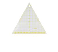 Règle à Courtepointe en Acrylique Transparente pour Couture et Patronage | Lignes Quadrillées, Repères D’angle, Lecture Facile du Tissu Dessous, pour Papier et Textile