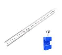 Règle à échelle graduée multifonction avec, Blue 30CM