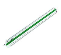 Rumold 150KE/1/30 Architekt 1 Règle triangulaire plastique blanc 30 cm