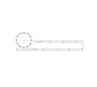 Règle à glissière CNP-2 pour les tâches de navigation aérienne, y compris la mesure de distance de la solution triangulaire du vent et la mise à l'échelle des graphiques