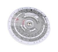 Règle À Glissière Règle De Traceur D'aviation En Plastique Outil Traceur Vol D'ordinateur Calcul Navigation Circulaire Pour L'entraînement Outil Mesure Formation Vol