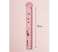 Règle À Griffes De Chat Transparente, Dessin Animé Mignon, Règle Droite, Fournitures Scolaires, De Bureau, Kawaii, Papeterie De Couture, 15cm