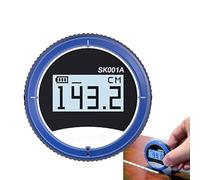Règle à Roulette Électronique,Affichage LCD pour Mesures de Formes Complexes | Règle Roulante pour Rénovation Travail du Bois Ingénierie - Mesurage pour Plomberie Construction Bois