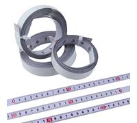 Règle à ruban auto-adhésive en acier, échelle métrique de 1M à 5M de longueur pour routeur à piste en T, scie de Table, outils de mesure ménagers 2M Right to left