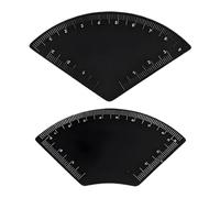 Règle à Sourcils,2 Pièces Jauge de Cartographie des Sourcils - Règle Guide de Dessin de Maquillage | Pour la Maison, le Voyage, les Déplacements, le Maquillage et les