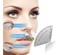 Règle à Sourcils de Précision, Guide de Maquillage pour Sourcils, Accessoire Portable Maquillage Débutantes Voyage et Spectacle