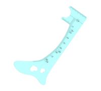 Règle à sourcils | Modèle de cartographie de maquillage des sourcils en silicone - Règle de positionnement des sourcils, outil de maquillage professionnel rapide des yeux, pochoir de toilettage