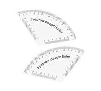 Règle à sourcils réutilisable avec plusieurs modèles pour les débutants et l'utilisation quotidienne du maquillage