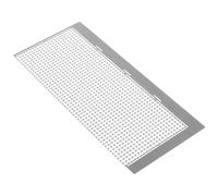 Règle à Strass 1020 Trous en Acier Inoxydable pour Peinture DIY | Placement Précis et Anti-adhérent, pour Projets DIY et Toiles Rondes, Finition Argenté, Outil de Maille Diamant
