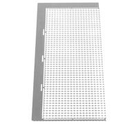 Règle à Strass en Acier Inoxydable 1020 Trous pour Peinture | Outil DIY pour Projets Créatifs, Placement Précis des Strass, Anti-adhérence, Usage Facile, Argenté