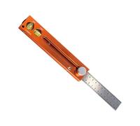 Règle avec niveau, -18,5 x 3,7 cm Règle de niveau | Outil de marquage extensible en d'aluminium - Bulle de marquage du bois uler - Pour meubles à la maison Cabinet par revêtement de sol