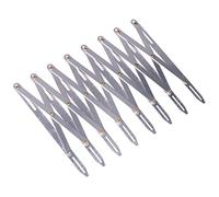 Regle Boutonniere Couture, Jauge de Couture Extensible en Aluminium pour Mesure Équidistante, Accessoire Multifonctionnel pour Rideaux et Bricolage