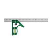 Règle carrée à bords plats - Outil de travail du bois à 90 degrés - En métal - Règle à angles droits - Outil de mesure - Outil carré