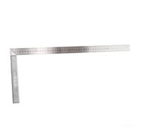 Règle carrée d'angle en forme de L en alliage d'aluminium pour la construction et la menuiserie, 250 mm à 600 mm (300 mm)