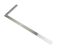 Règle carrée d'angle en forme de L fabriquée en alliage d'aluminium pour la construction et le charpentier, conçue pour une durabilité à long terme (600 mm)