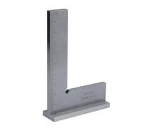 Règle carrée de charpentier 90° en forme de L avec base pour un travail précis dans les constructions métalliques professionnel du bois
