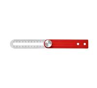 Règle carrée de précision en aluminium pour le travail du bois avec des angles de 90 et 45 degrés, adaptée pour un marquage et une mesure précis, observateur de coin d ' écrou de verrouillage réglable