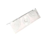 Règle carrée en acier 90 degrés - Règle parallèle à angle droit en acier inoxydable - Règle parallèle de construction - Règle pliante multifonction