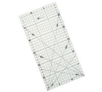 Règle carrée en acrylique transparent 30 x 15 cm pour la mesure, le dessin, la conception de processus