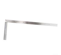 Règle carrée en alliage d'aluminium en forme de L adaptée pour les professionnels de la construction et du charpentier, conçue pour la résistance à la rouille et la mesure (500 mm)
