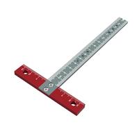 Règle carrée en T en aluminium de haute précision pour artistes et artisans, facile à utiliser, design de dossier, règle en aluminium haute précision