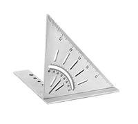 Règle carrée multifonctionnelle pour marquage et lignes parallèles pour le travail de sculpture sur bois