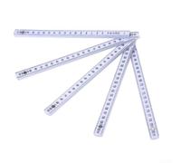 Règle compacte pliable extensible jusqu'à 2 mètres pour mesurer des applications dans les environnements de bricolage et d'atelier