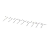 Règle complète en forme de T pour guitare, 9 pièces, ensemble d ' outils d ' entretien avec marquages clairs pour des mesures précises