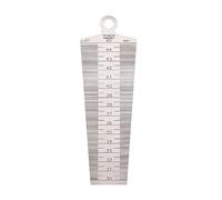 Règle conique Jauge de profondeur Règle d'épaisseur Diamètre intérieur Outils de mesure en acier inoxydable Inspection des trous