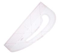 Règle Courbe de Couture pour Débutants, Gabarit de Patron | Acrylique Transparent, 0,04 Pouce D’épaisseur, Lignes Nettes et Surface Lisse, pour Ateliers