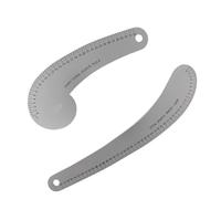 Règle courbe en acier for la couture, idéale for création de patrons et le système métrique. 32 cm, 48, 60(32cm and 48cm)