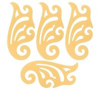 Règle Courbe en Plastique, 4 Pièces, Outil de Couture Manuel, Cadeau pour Tailleurs - Durable et Flexible, Précision pour Conception Vêtements et Patrons