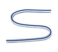 Règle Courbe Flexible pour Dessiner des Graphiques Temps et Vêtements 40cm en Plastique Souple