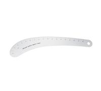 Règle courbe française de 45,7 cm en aluminium massif pour couture, matelassage et design