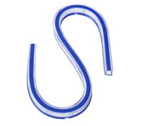 Règle courbée flexible - Règle courbée - 40 cm - Règle flexible - Courbes flexibles - Outil de mesure pour le dessin et la conception de vêtements