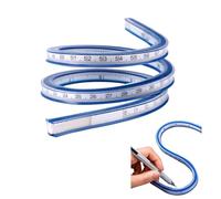 Regle Couture 60 cm Règle de Decoupe Besoin de Tailleur Cintrable | Cintrable Clairement Ruler Pliable Gabarit à Courbes Métrique Règle de Courbe pour la Couture Conception de Vêtements