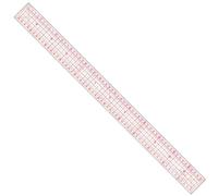 Regle Couture Japonaise 60 cm - Transparente et Souple - Idéal Pour Mesurer Précision Millimétrée - Accessoire Ergonomique Traçage de Patrons et Travail du Tissu - Graduée - GRAPHOPLEX