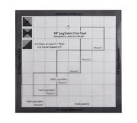 Règle créative en acrylique pour projets de couture Modèle multifonctionnel pour motifs (type D)