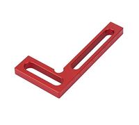 Règle d’angle droit en alliage d’aluminium, règle de précision à angle droit pour le travail du bois, gabarit de serrage compact avec marquage précis à 90° pour cadres et boîtes à