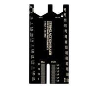 Règle d'action de corde, outil de réparation de luthier | Réparation, configuration, entretien pour lecteur de musique, règle de hauteur des cordes, accessoires de basse pour utilisation Luthier