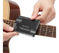 Règle d'Action des Cordes,Règle D Action En Acier Inoxydable Métrique Et Impérial,Outil De Réparation De Guitare | Pour Adultes Femmes Hommes Maison École Scène Pratique Groupe