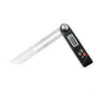 Règle d'angle à affichage numérique, rapporteur, combinaison horizontale, type T